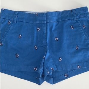 J. Crew Nautical chino shorts